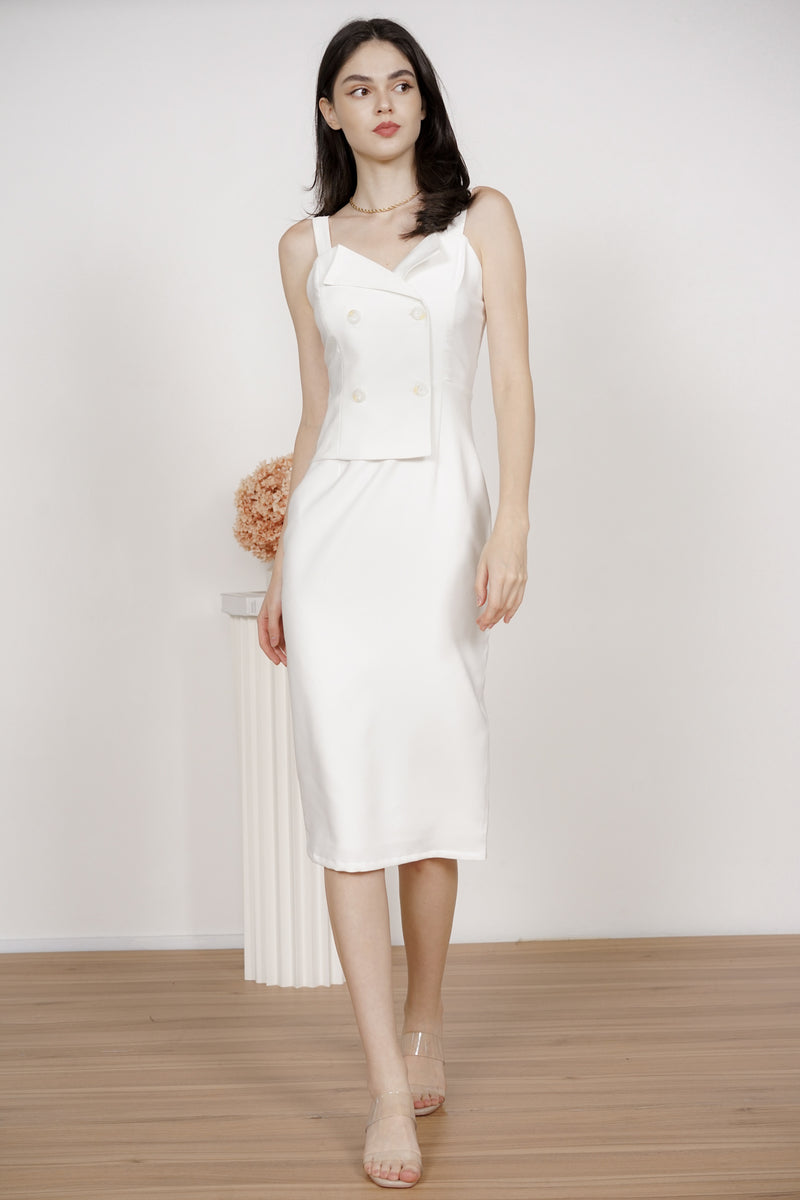 Frances Midi – White Dress in
