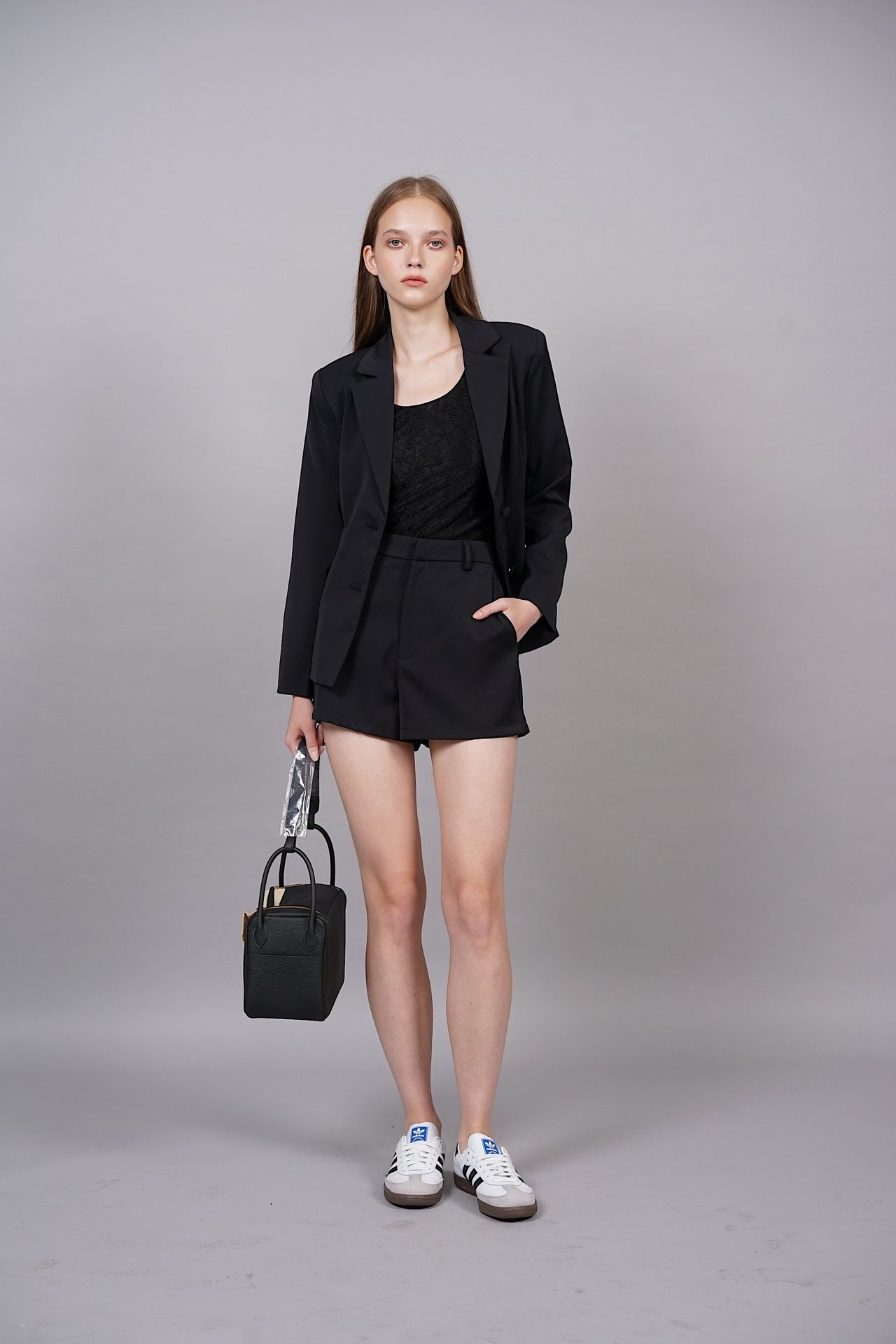 Tailored Blazer in Black