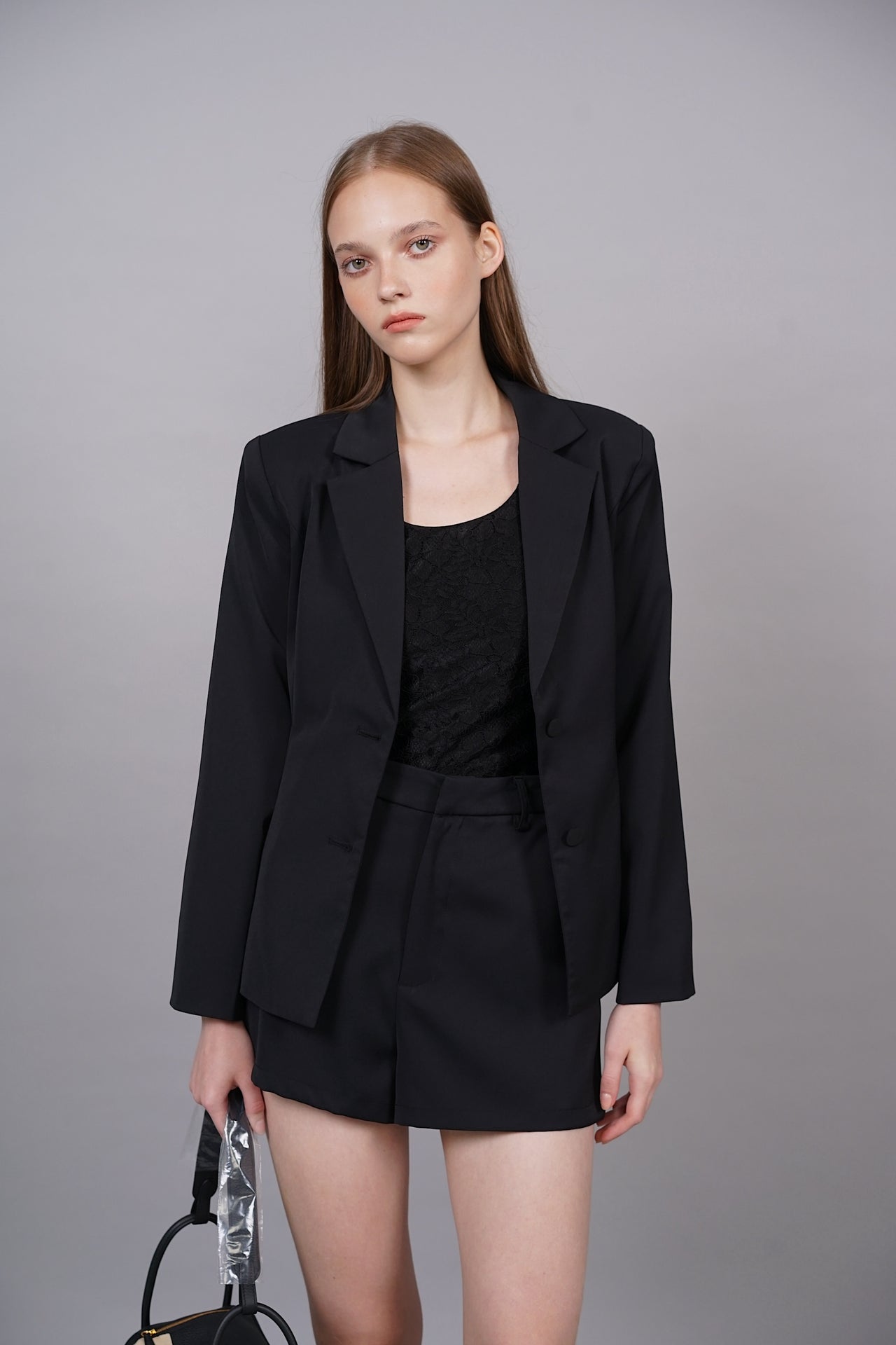 Tailored Blazer in Black