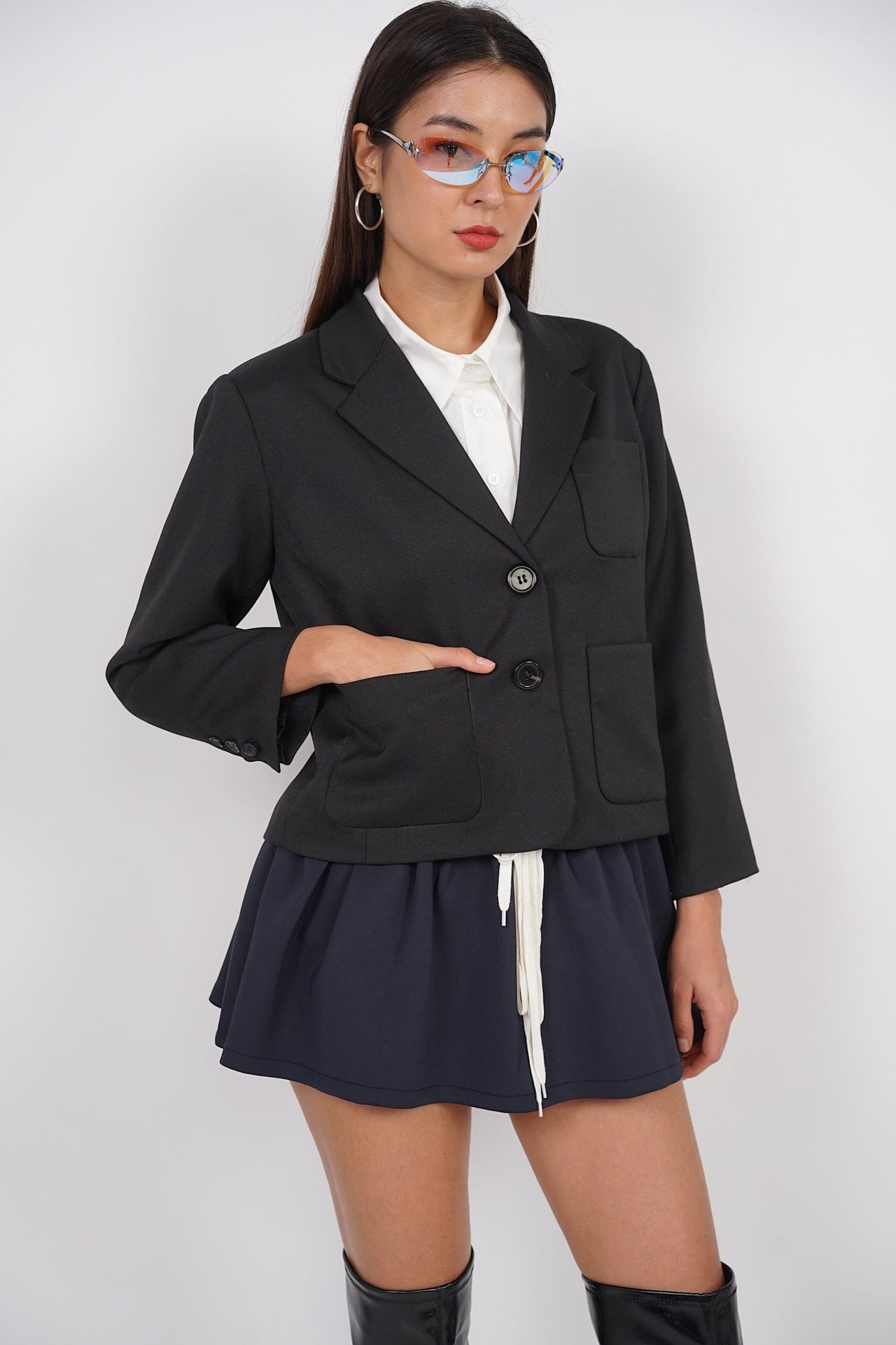 Thome Blazer in Black